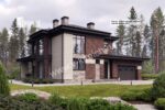 Кирпич лицевой керамический одинарный с обычной стенкой кортен флеш руст М150 — изображение 2