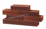 Кирпич лицевой керамический одинарный с обычной стенкой кортен руст М150 — изображение 8
