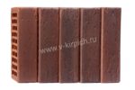 Кирпич лицевой керамический одинарный антик руст М150