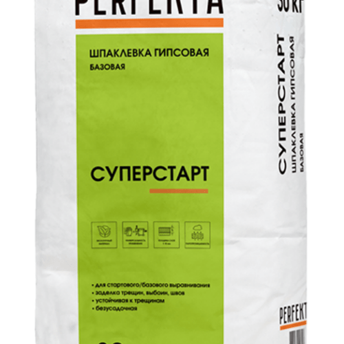Шпаклевка гипсовая базовая Суперстарт