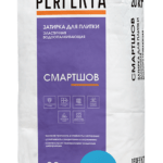 Затирка для плитки эластичная водоотталкивающая Смартшов голубой