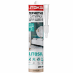 Герметик-затирка силиконовый LITOSIL Бежевый