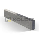 Бордюр садовый БР 100.20.8 (1000х200х80мм) "Оникс Черный"