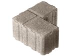 Тротуарная плитка П10-10 200×200х100 Стандарт Серый