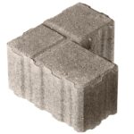 Тротуарная плитка П10-10 200×200х100 Стандарт Серый