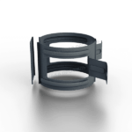 Держатель трубы (на дерево) МЕТАЛЛ ПРОФИЛЬ  Freeze D100 Grey — изображение 3