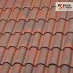 Керамическая черепица La Escandella Mediterranean Mixed TGJ Jaspee Red 286×470 мм