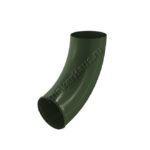 Колено сливное Aquasystem D90 мм, GreenCoat Pural BT, RR 11 (зеленый)