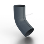 Колено трубы МЕТАЛЛ ПРОФИЛЬ  Freeze D100 Grey
