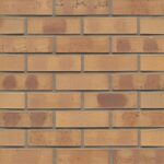 Клинкерный кирпич MUHR NF 06 Hellbraun-bunt Kohle glatt, NF 240x115x71 мм