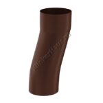 S-обвод Aquasystem D90 мм, GreenCoat Pural BT matt, RAL 8017 (коричневый)