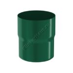 Соединитель трубы муфта Aquasystem D90 мм, GreenCoat Pural BT, RAL 6005 (зеленый)