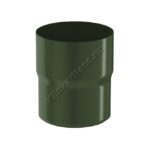 Соединитель трубы муфта Aquasystem D90 мм, GreenCoat Pural BT, RR 11 (зеленый)