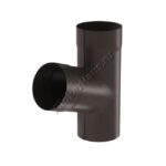 Тройник Aquasystem D90 мм, GreenCoat Pural BT matt, RR 32 (коричневый)