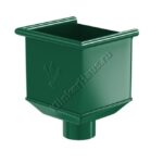 Воронка водосборная Aquasystem D100 мм, GreenCoat Pural BT, RAL 6005 (зеленый)