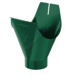 Воронка желоба Aquasystem D150 мм, GreenCoat Pural BT, RAL 6005 (зеленый)
