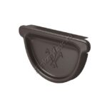 Заглушка Aquasystem D125 мм, GreenCoat Pural BT, RR 32 (коричневый)