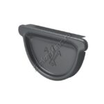 Заглушка Aquasystem D150 мм, GreenCoat Pural BT, RR 23 (серый)