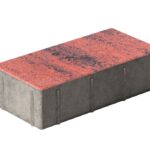 Плитка тротуарная П22-8 300х150х80 Колормикс Вулкан