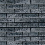 Фасадная плитка НВФ Хард 1.0 НФ RAL 7011 250х80х26 мм